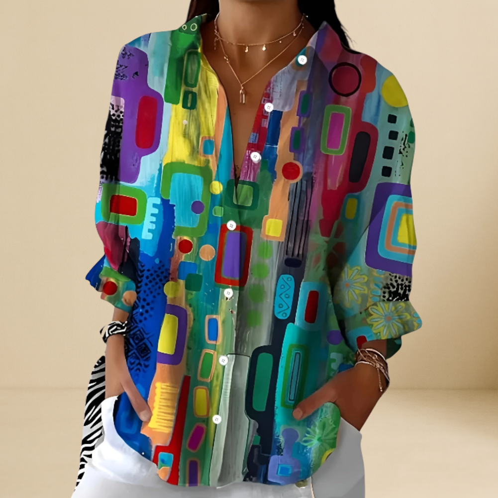 EDNA™ | STILFULL HVERDAGSBLUSE