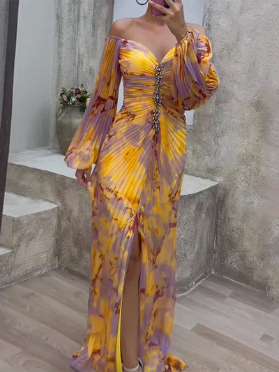 KRISTINE™ | ELEGANT KJOLE MED V-HALS