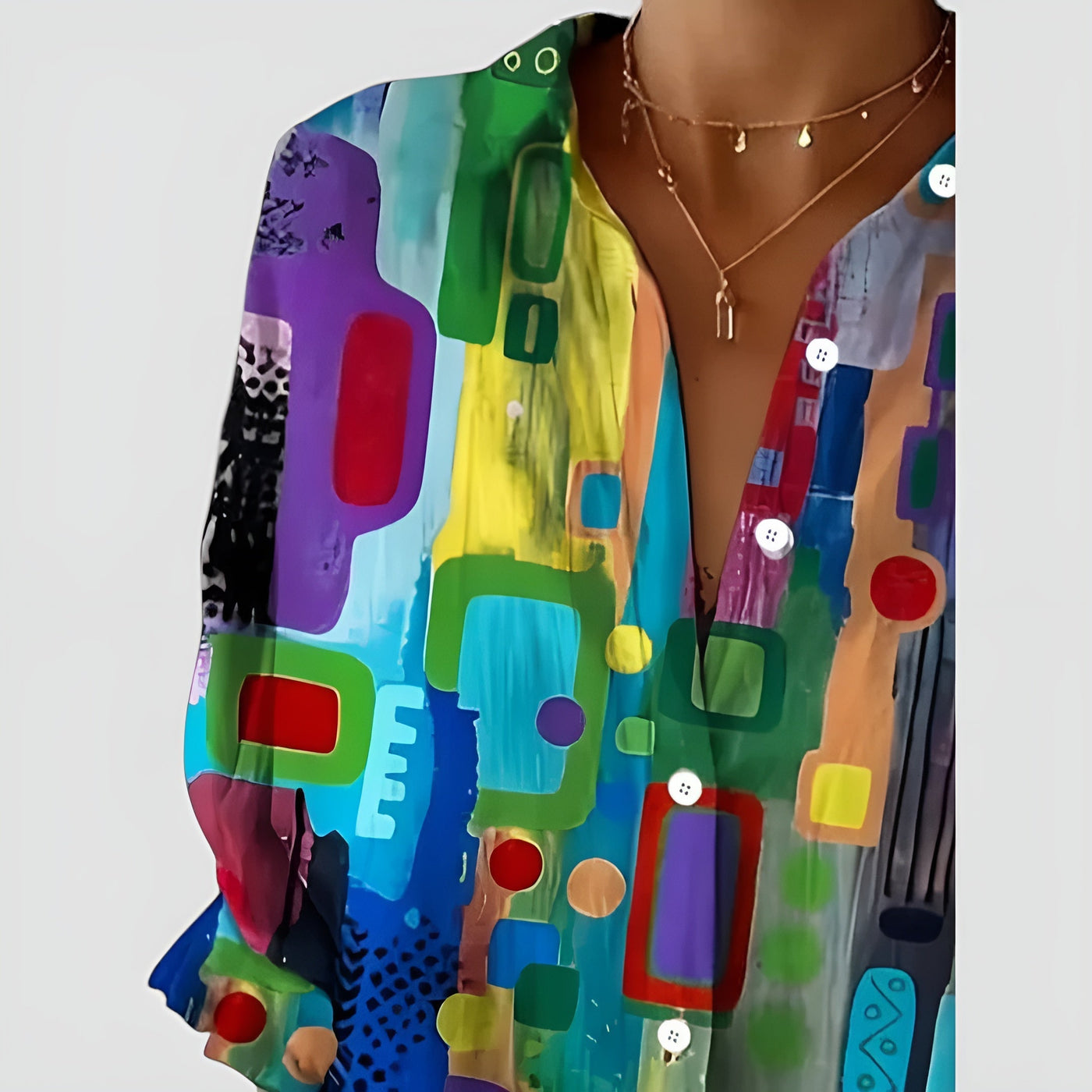 EDNA™ | STILFULL HVERDAGSBLUSE